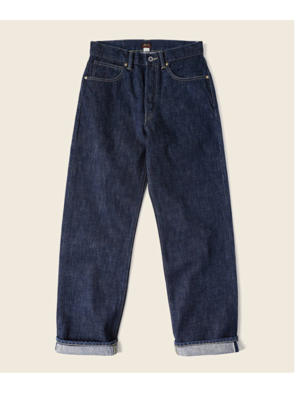 WWII Simplified Model Cowboy Selvedge Denim Jeans Bronson Sz W31x30 Lot S101B.